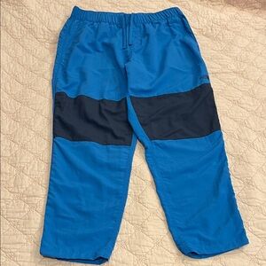 The North Face Men's Blue Joggers with Navy Panels
